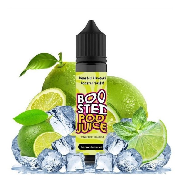Blackout Boosted Pod Juice Lemon Lime Ice Flavorshot 60ml - Χονδρική